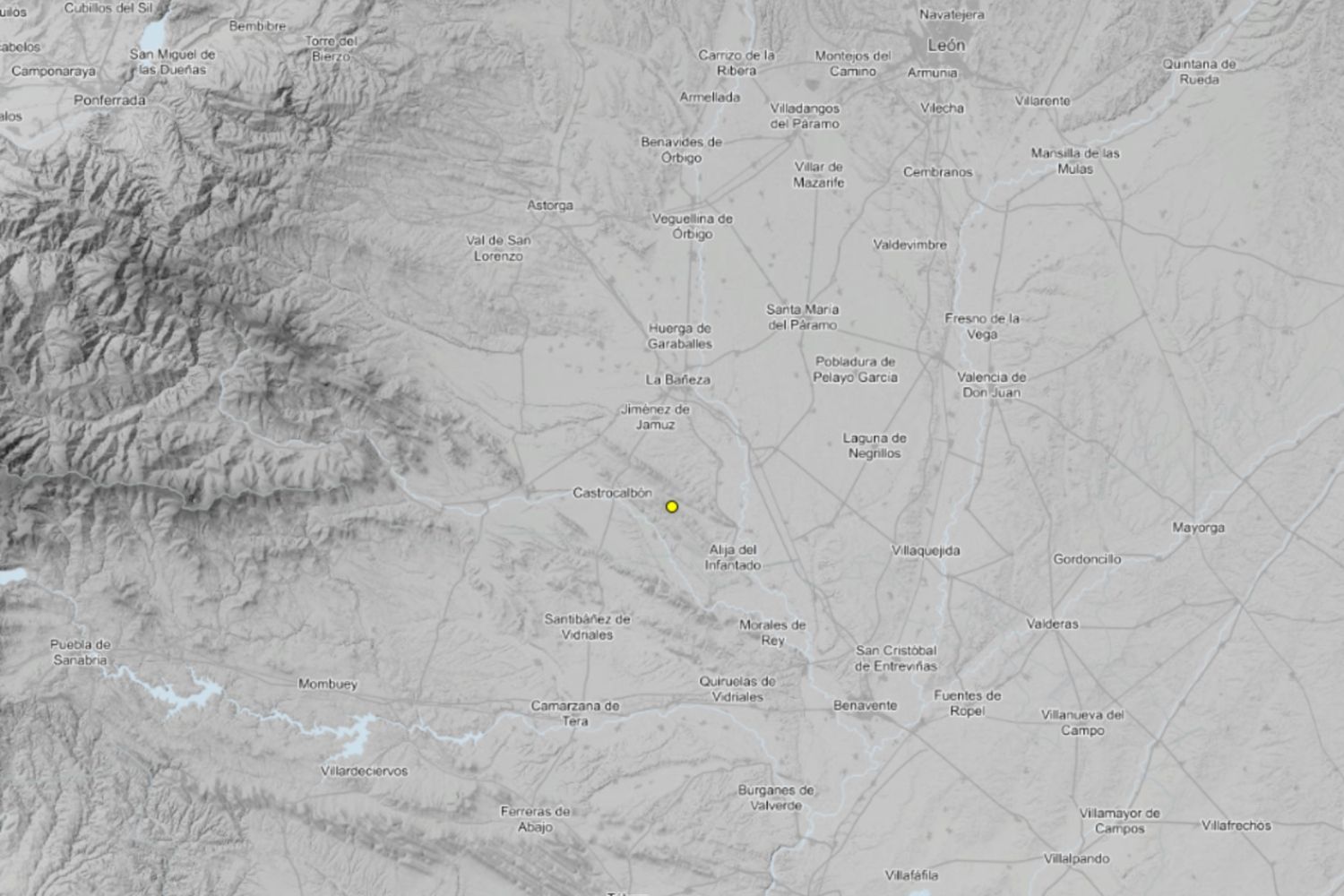 Un pequeño terremoto de baja magnitud sacude San Esteban de Nogales (León)