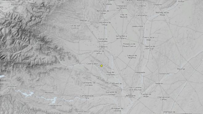 Un pequeño terremoto de baja magnitud sacude San Esteban de Nogales (León)