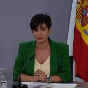 La ministra de Vivienda, Isabel Rodríguez, en la rueda de prensa posterior al Consejo de Ministros | Moncloa