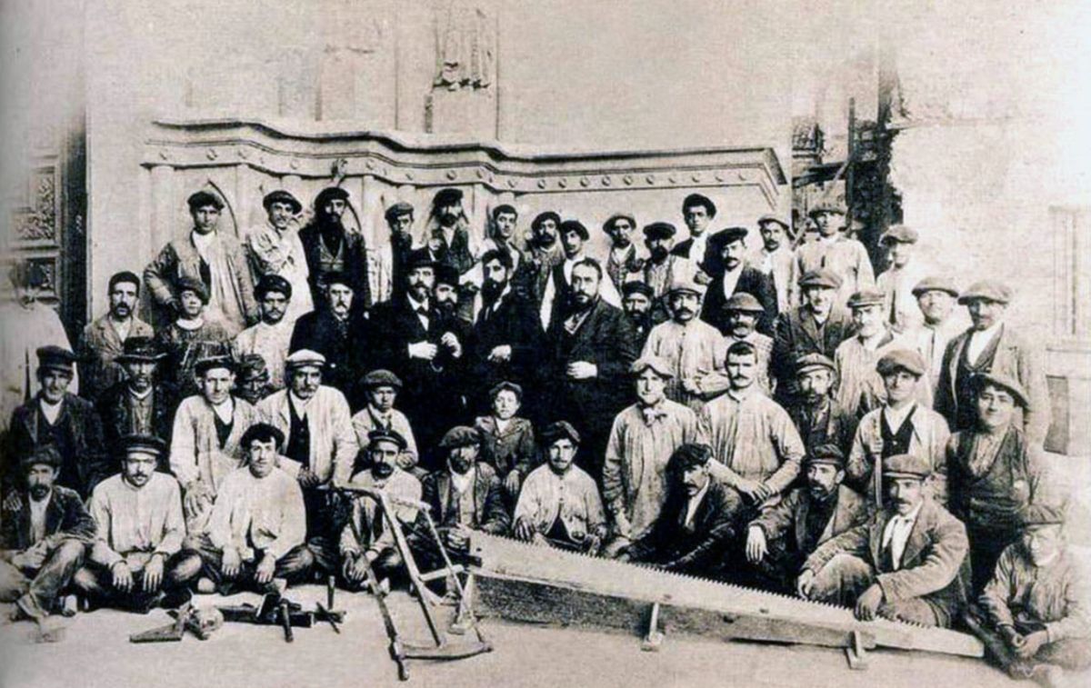 Taller de Restauración de Guillermo Alonso Bolinaga (1.890) | León Antiguo - José Luis Santos Flórez