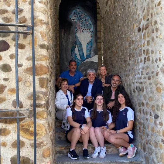 El pasaje del Espolón de León acoge el mural temporal ‘El leopardo de las Nieves’ El pasaje del Espolón de León acoge el mural temporal ‘El leopardo de las Nieves’