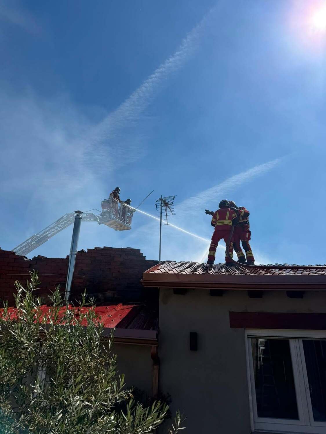 Intervención de los bomberos de la Diputación de León en el incendio de Zotes del Páramo | Diputación de León Intervención de los bomberos de la Diputación de León en el incendio de Zotes del Páramo | Diputación de León