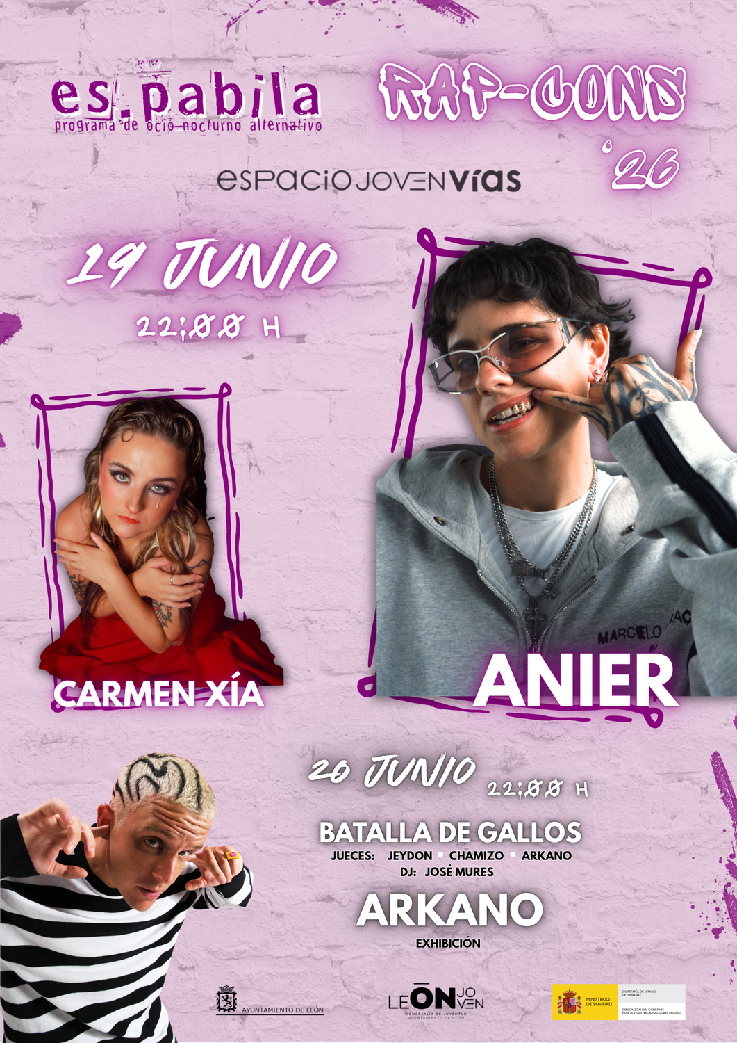 Cartel de 'Raps-Cons' 