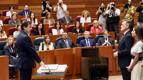 Miriam Chacón ICAL Toma de posesión de Alfonso Fernández Mañueco como presidente de la Junta de Castilla y León (4) Miriam Chacón ICAL Toma de posesión de Alfonso Fernández Mañueco como presidente de la Junta de Castilla y León (4)