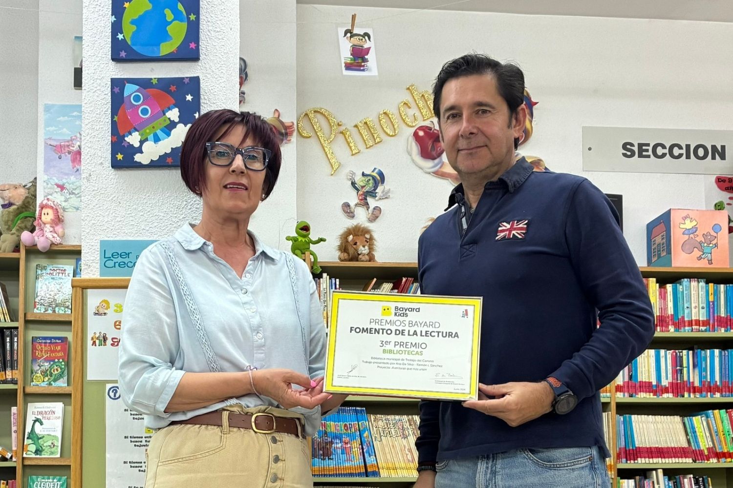 El proyecto "Aventuras que nos unen" sitúa a la Biblioteca de Trobajo del Camino entre las mejores iniciativas lectoras de España El proyecto "Aventuras que nos unen" sitúa a la Biblioteca de Trobajo del Camino entre las mejores iniciativas lectoras de España