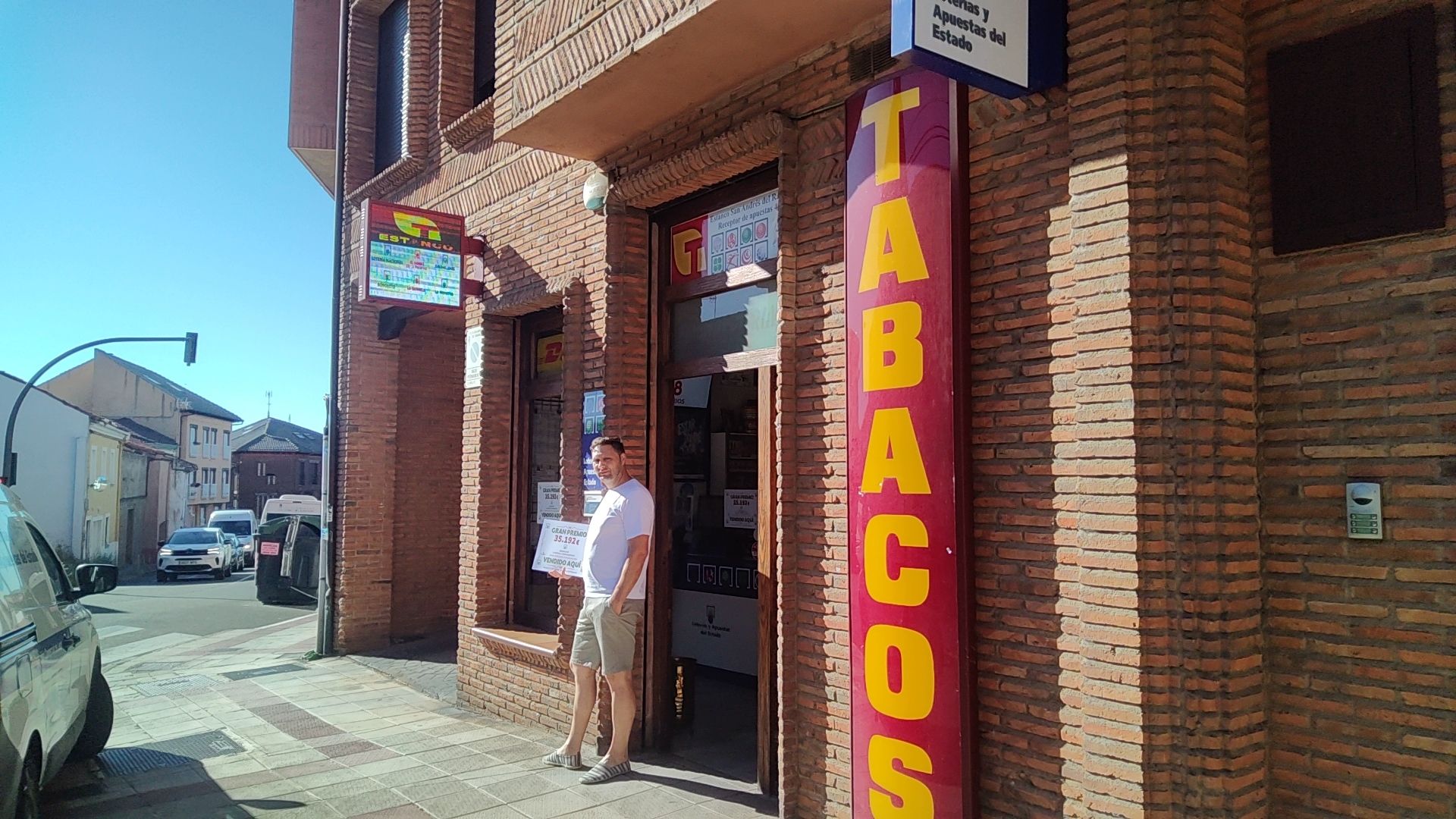 Administración de León que repartió uno de los boletos Administración de León que repartió uno de los boletos