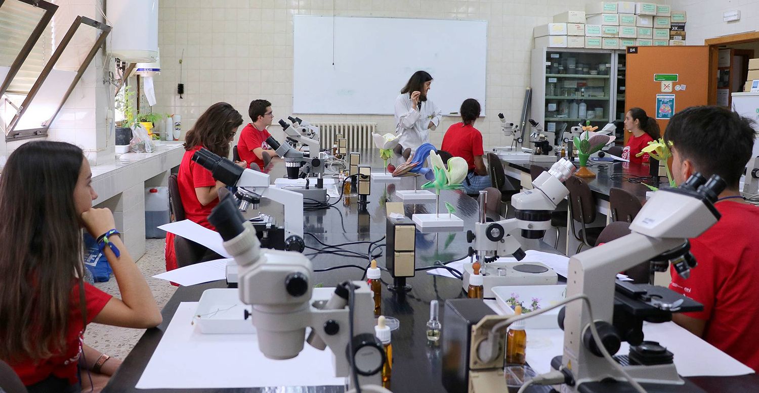 Fotografía de archivo de una edición anterior del Campus Científico de la ULE
