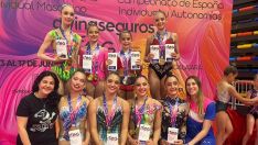 El Club Ritmo rompe todos sus récords conquistando cinco títulos de España