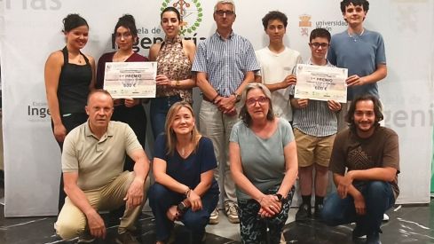 Equipos de dos institutos leoneses se coronan campeones de España en Ingeniería Industrial