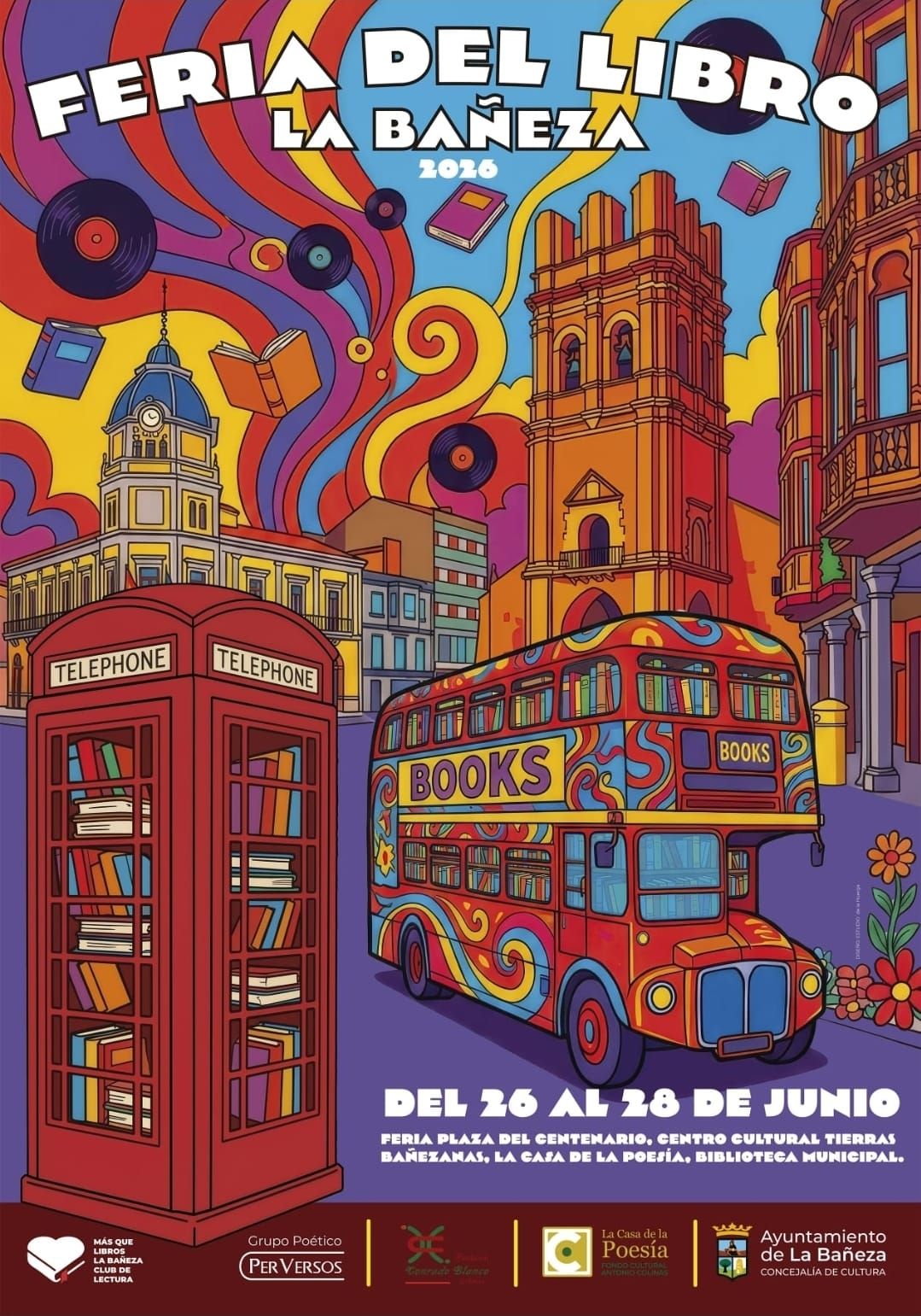 Cartel de la Feria del Libro de La Bañeza Cartel de la Feria del Libro de La Bañeza