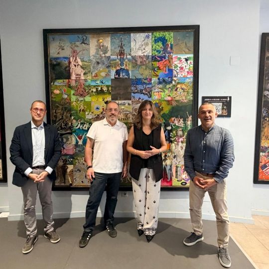 La ULE incorpora a su patrimonio una reinterpretación colectiva de ‘El jardín de las delicias’ La ULE incorpora a su patrimonio una reinterpretación colectiva de ‘El jardín de las delicias’