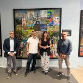 La ULE incorpora a su patrimonio una reinterpretación colectiva de ‘El jardín de las delicias’