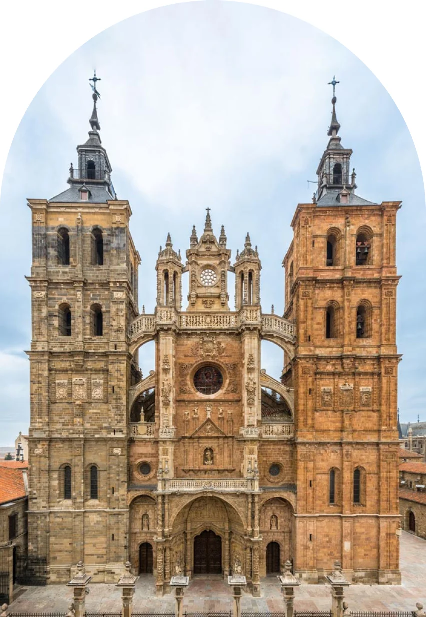 Fachada principal de la Catedral de Astorga | Catedral de Astorga Fachada principal de la Catedral de Astorga | Catedral de Astorga