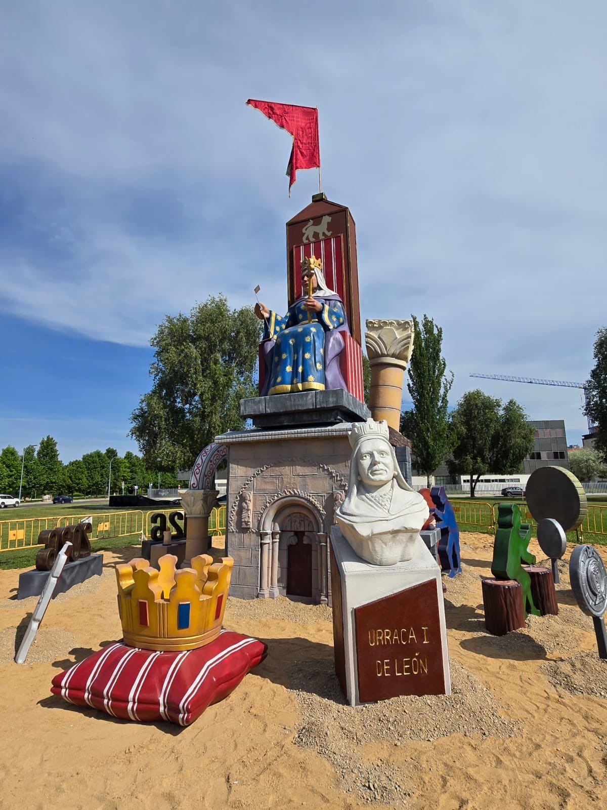 Hoguera de San Juan en León dedicada a Urraca I | Ayuntamiento de León