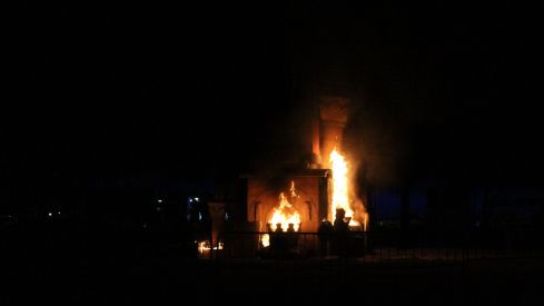 La reina Urraca I ilumina la Noche de San Juan en León | José Martín La reina Urraca I ilumina la Noche de San Juan en León | José Martín