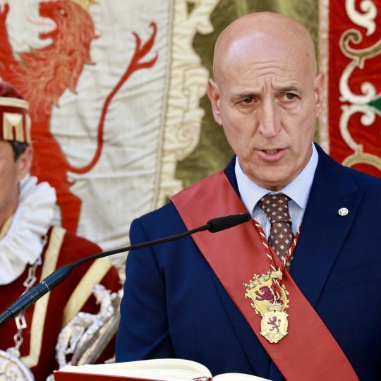 José Antonio Diez, alcalde de León, en la misa de San Juan en León | Carlos S. Campillo / ICAL José Antonio Diez, alcalde de León, en la misa de San Juan en León | Carlos S. Campillo / ICAL
