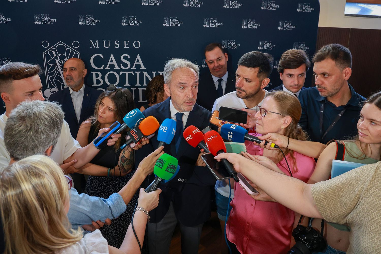 Inauguración de los nuevos espacios del Museo Casa Botines Gaudí | Carlos S. Campillo / ICAL