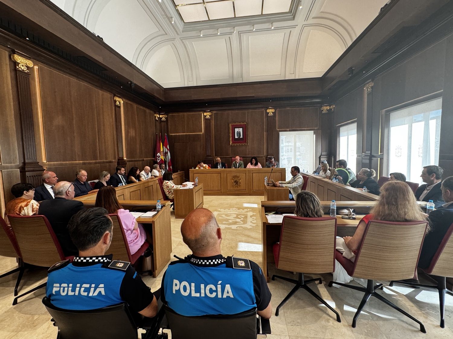 Pleno del Ayuntamiento de León celebrado este viernes