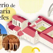 Los BIC de la provincia con bisturí 3D (V): El Monasterio de Santa María la Real de Gradefes una 'joya' única que rompió los moldes del Císter