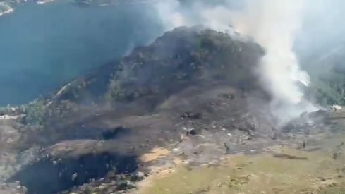 El operativo prevé estabilizar el incendio de Sena de Luna durante la noche | ATBrif El operativo prevé estabilizar el incendio de Sena de Luna durante la noche | ATBrif
