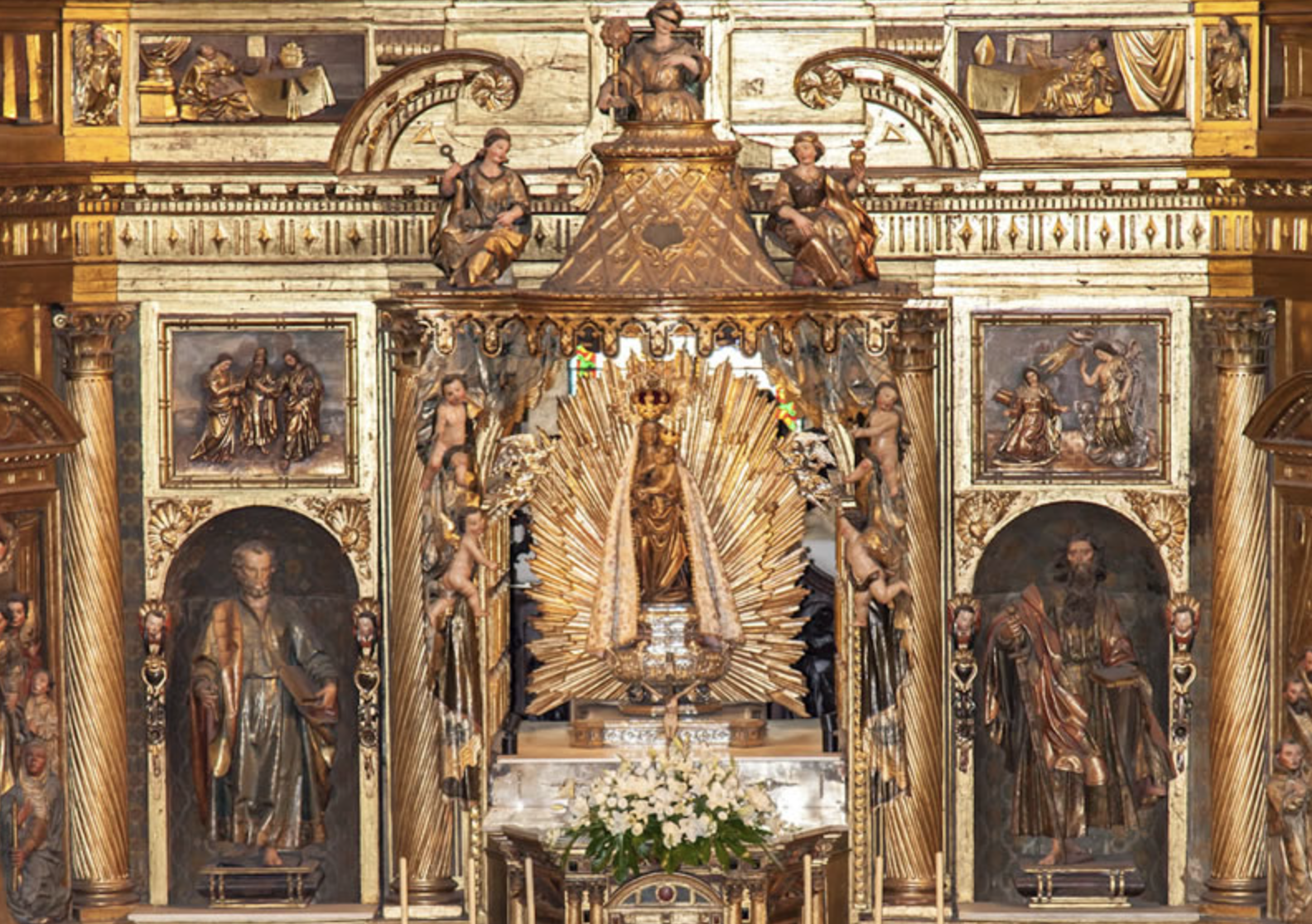 Retablo Mayor de la Basílica de la Virgen de la Encina | Basílica de la Virgen de la Encina