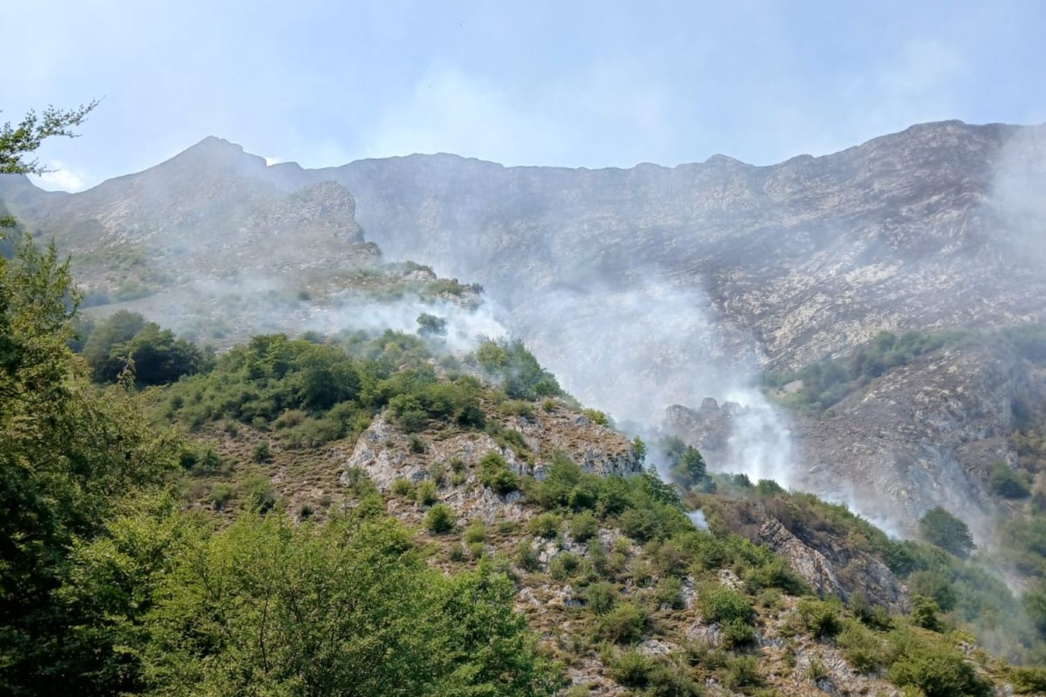 Incendio de Ribota de Sajambre | ATBrif Incendio de Ribota de Sajambre | ATBrif
