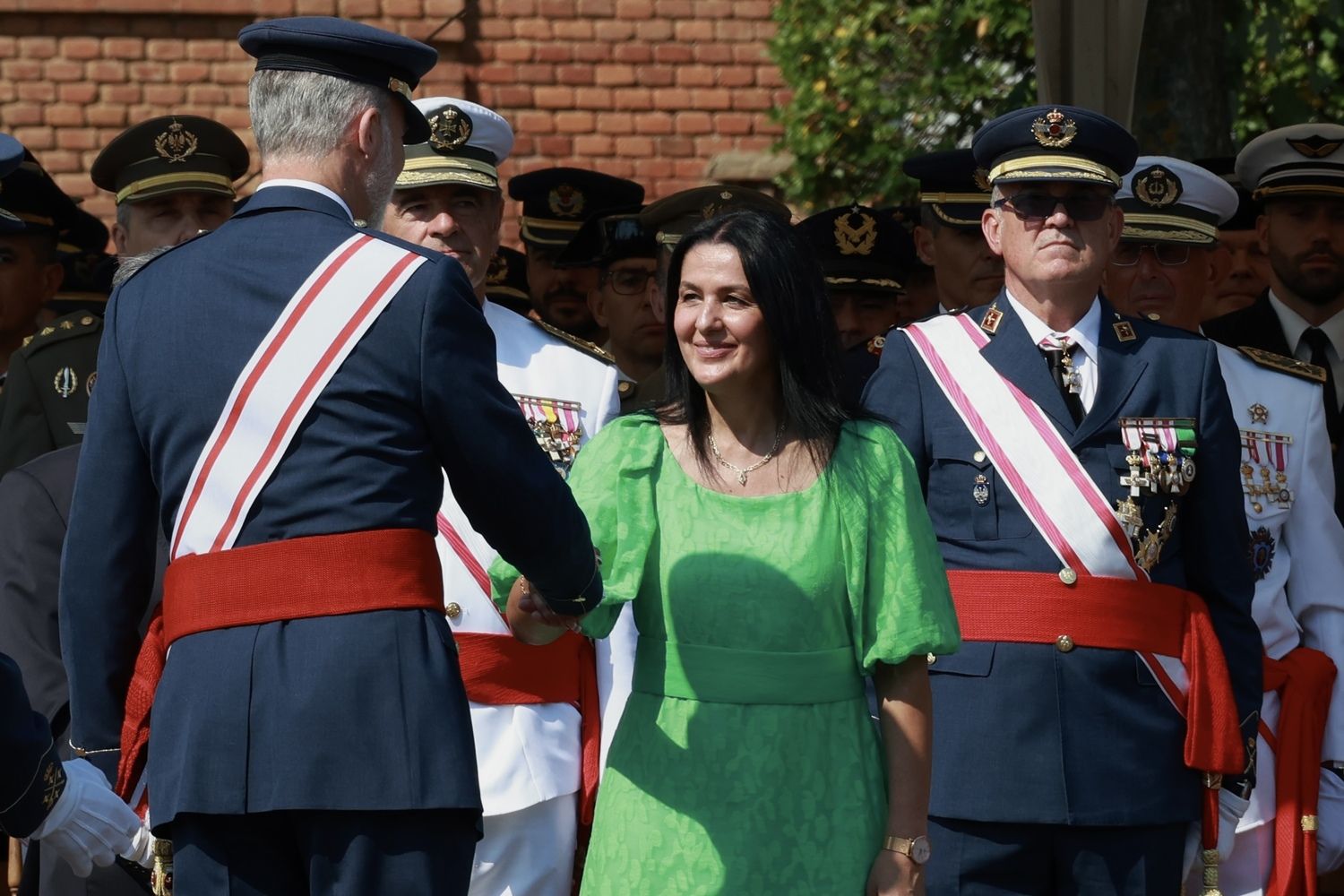 Acto de entrega de los Reales Despachos de Sargento a la XXXIV promoción de la Academia Básica del Aire y del Espacio, que está presidido por el rey Felipe VI | Carlos S. Campillo / ICAL Acto de entrega de los Reales Despachos de Sargento a la XXXIV promoción de la Academia Básica del Aire y del Espacio, que está presidido por el rey Felipe VI | Carlos S. Campillo / ICAL