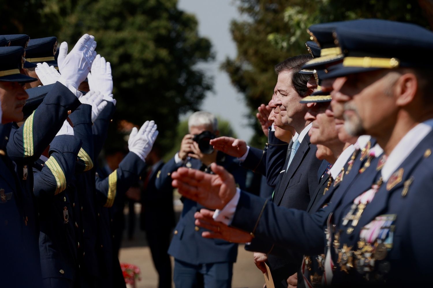 Acto de entrega de los Reales Despachos de Sargento a la XXXIV promoción de la Academia Básica del Aire y del Espacio, que está presidido por el rey Felipe VI | Carlos S. Campillo / ICAL Acto de entrega de los Reales Despachos de Sargento a la XXXIV promoción de la Academia Básica del Aire y del Espacio, que está presidido por el rey Felipe VI | Carlos S. Campillo / ICAL