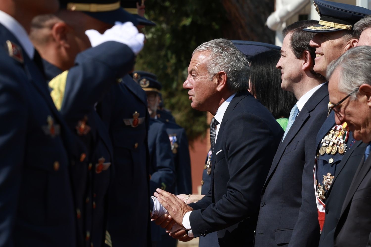 Acto de entrega de los Reales Despachos de Sargento a la XXXIV promoción de la Academia Básica del Aire y del Espacio, que está presidido por el rey Felipe VI | Carlos S. Campillo / ICAL Acto de entrega de los Reales Despachos de Sargento a la XXXIV promoción de la Academia Básica del Aire y del Espacio, que está presidido por el rey Felipe VI | Carlos S. Campillo / ICAL