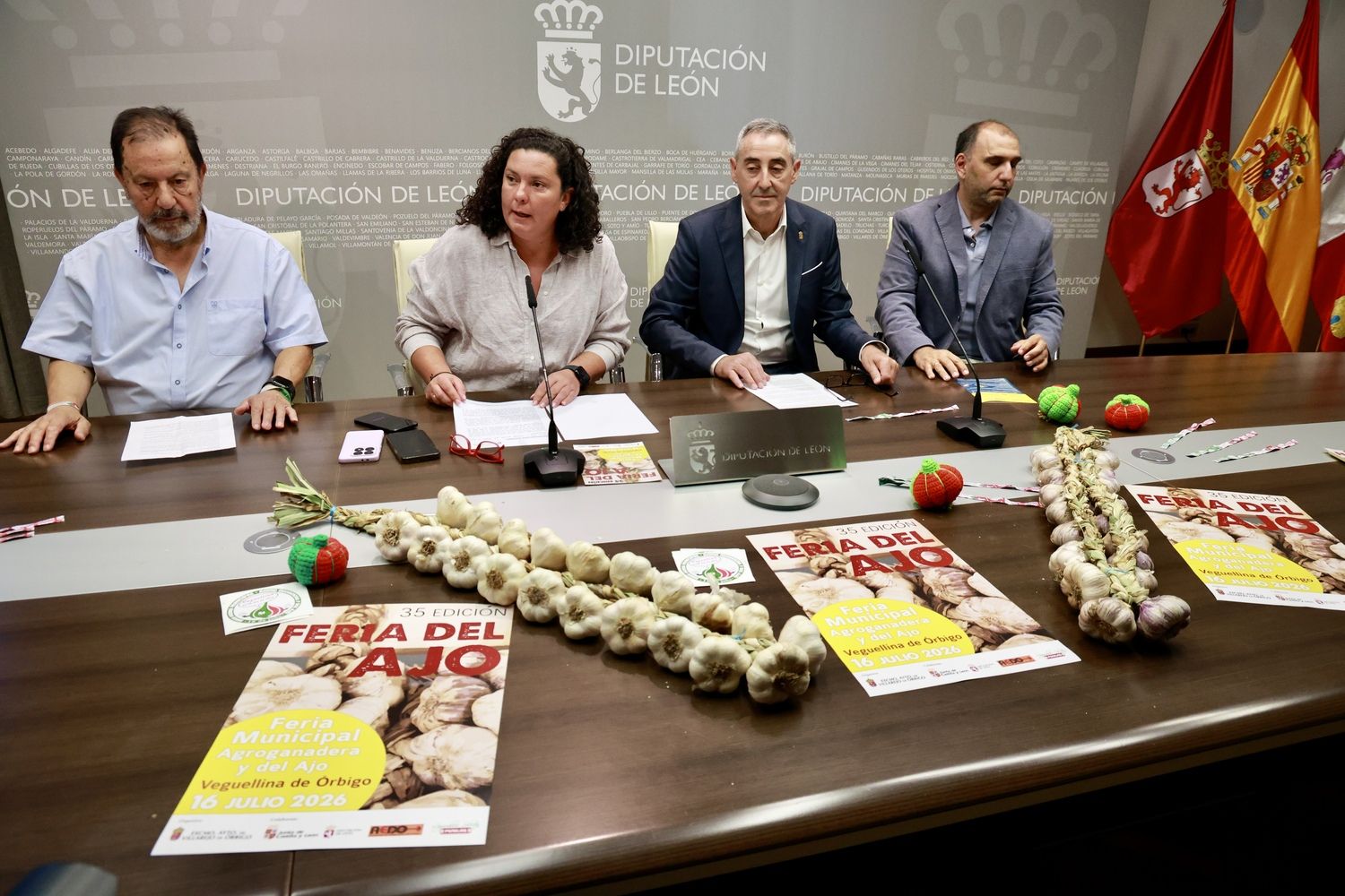 Presentación de la XXXV Feria Agroganadera y del Ajo de Veguellina de Órbigo | Carlos S. Campillo / ICAL Presentación de la XXXV Feria Agroganadera y del Ajo de Veguellina de Órbigo | Carlos S. Campillo / ICAL