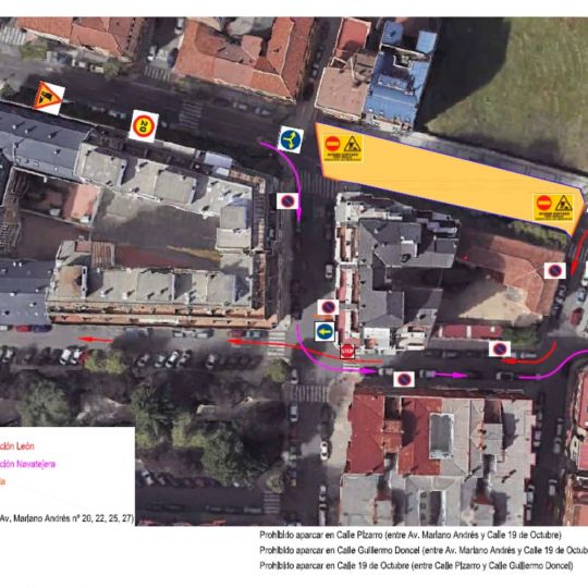 Corte de tráfico en Mariano Andrés por las obras que pondrán fin a los hundimientos de la avenida Corte de tráfico en Mariano Andrés por las obras que pondrán fin a los hundimientos de la avenida