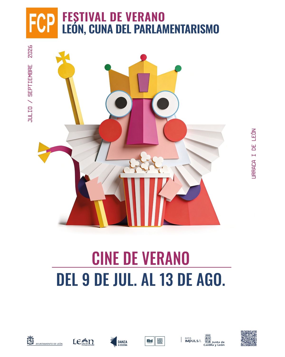 Cartel del Cine de Verano en León Cartel del Cine de Verano en León