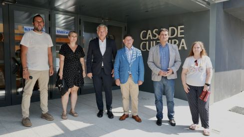 Visita a la rehabilitación de la Casa de la Cultura de Valencia de Don Juan | Carlos S. Campillo / ICAL Visita a la rehabilitación de la Casa de la Cultura de Valencia de Don Juan | Carlos S. Campillo / ICAL