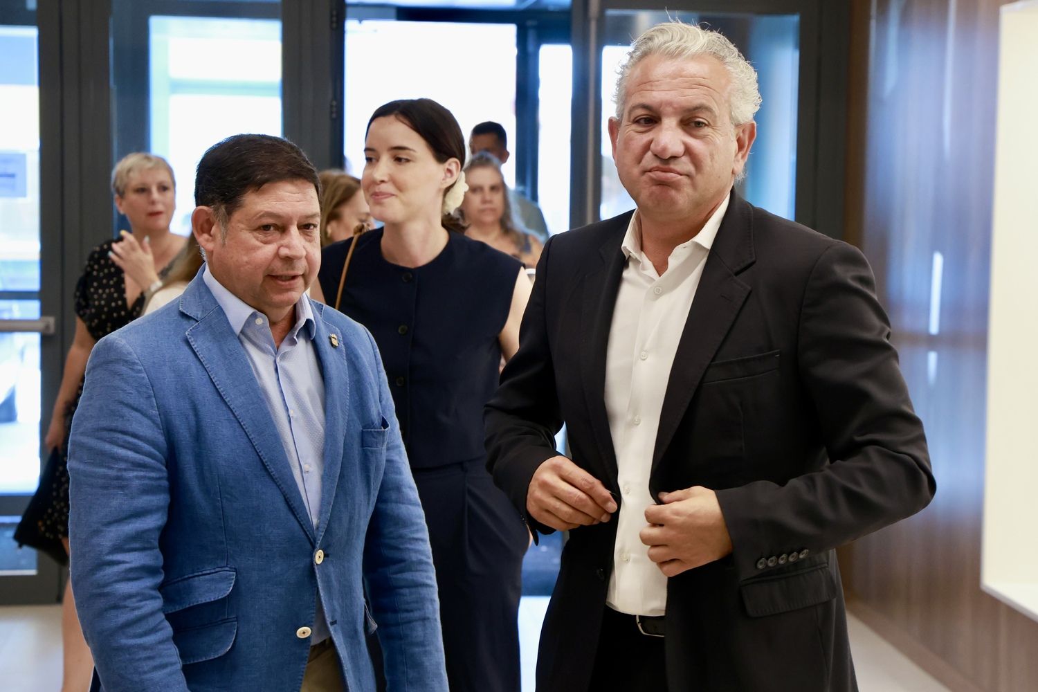 Visita a la rehabilitación de la Casa de la Cultura de Valencia de Don Juan | Carlos S. Campillo / ICAL Visita a la rehabilitación de la Casa de la Cultura de Valencia de Don Juan | Carlos S. Campillo / ICAL