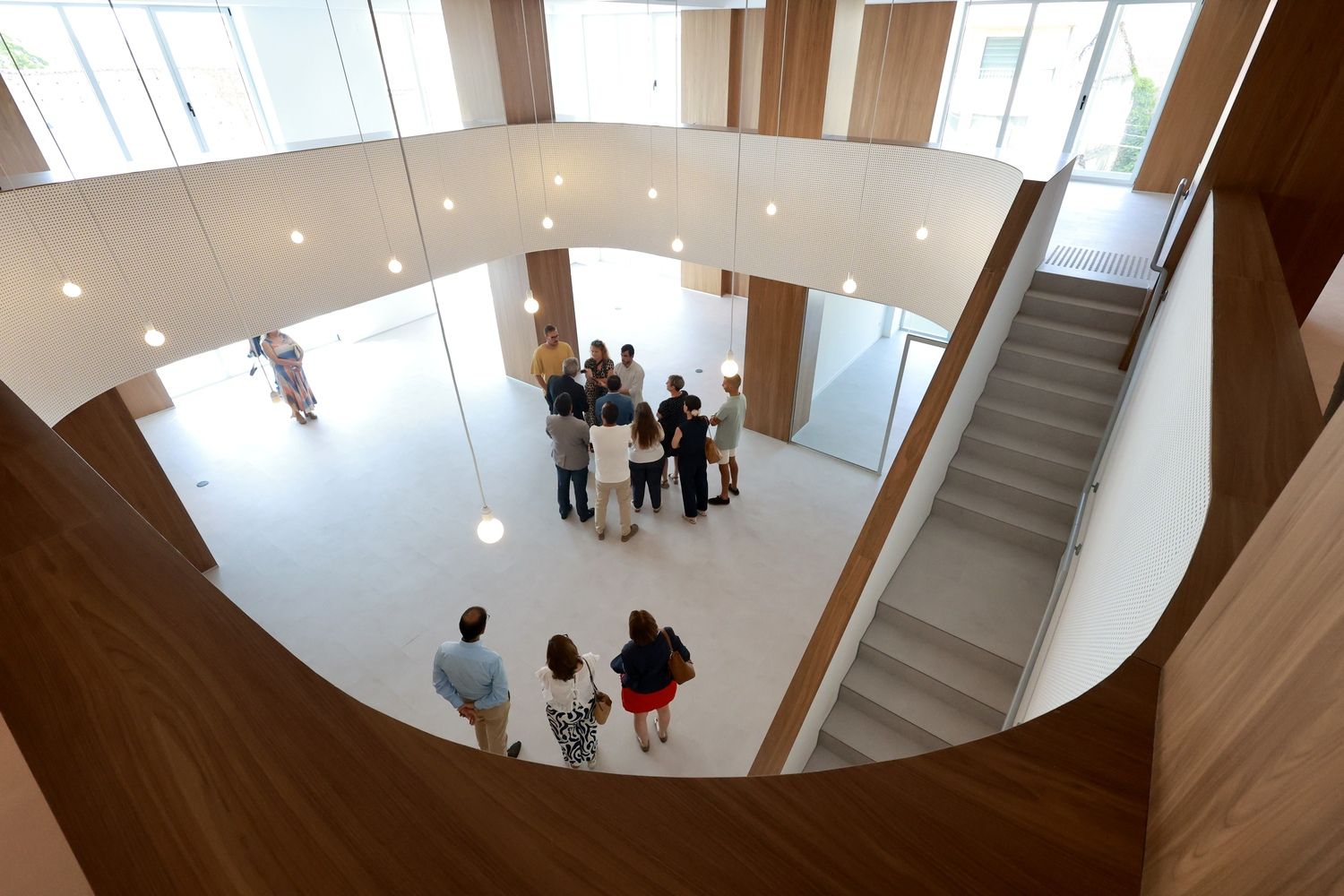 Visita a la rehabilitación de la Casa de la Cultura de Valencia de Don Juan | Carlos S. Campillo / ICAL Visita a la rehabilitación de la Casa de la Cultura de Valencia de Don Juan | Carlos S. Campillo / ICAL