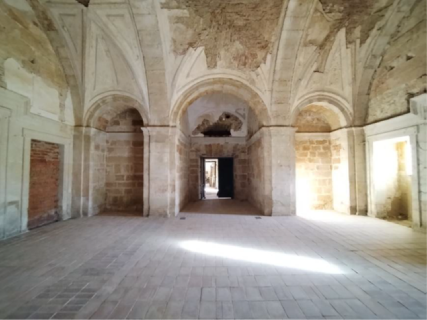 Reparación de las bóvedas y paramentos en la sacristía y antesacristía del Monasterio de Santa María de Sandoval | JCyL