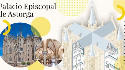 Los BIC de la provincia con bisturí 3D (IX): El Palacio Episcopal de Astorga, el castillo de fantasía donde Gaudí esculpió la luz maragata