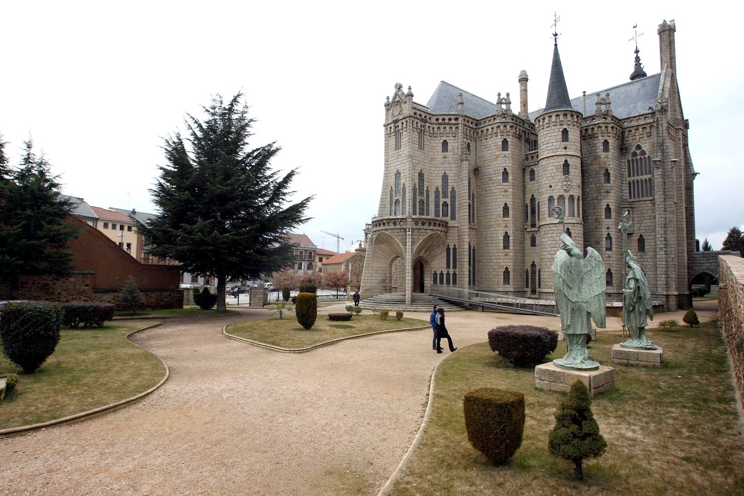  Exterior del Palacio Episcopal de Astorga, diseñado por Antoni Gaudí | Miriam Chacón / ICAL