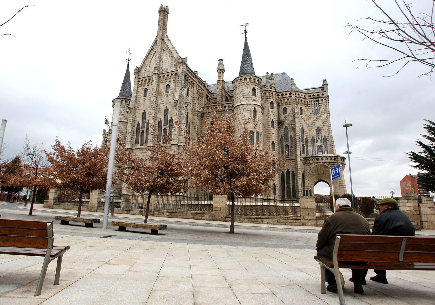 Exterior del Palacio Episcopal de Astorga, diseñado por Antoni Gaudí | Miriam Chacón / ICAL