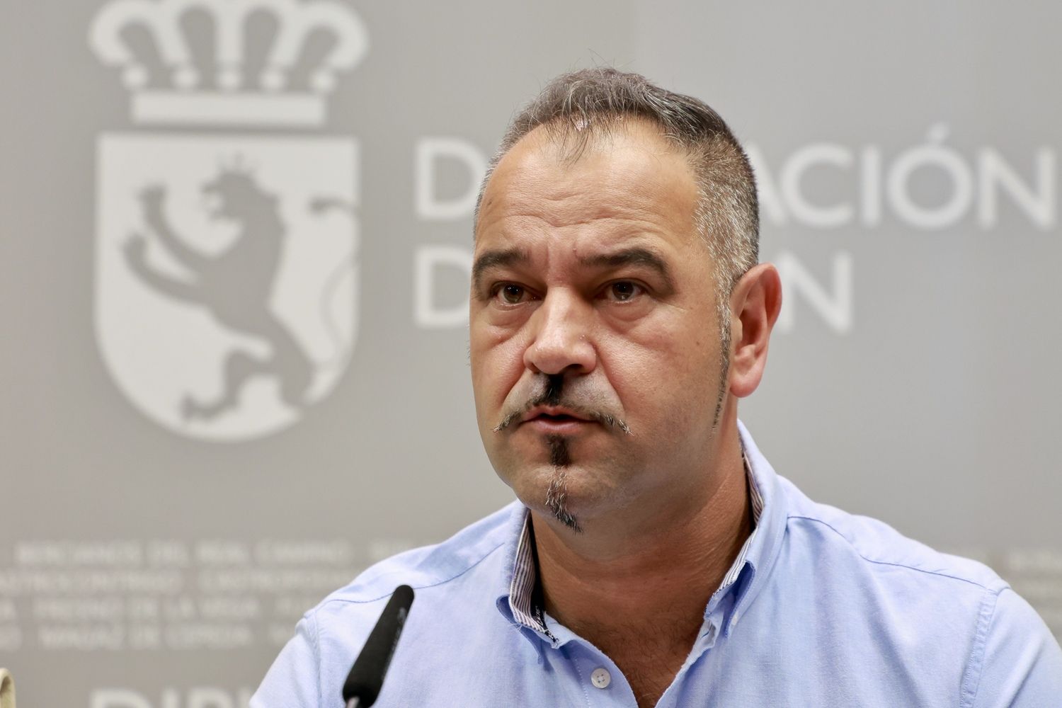 Emilio Martínez, diputado de Cultura, Arte y Patrimonio, en la presentación de la séptima edición de la iniciativa ‘Bajo tierra. Artes de los mínimo' | Carlos S. Campillo / ICAL