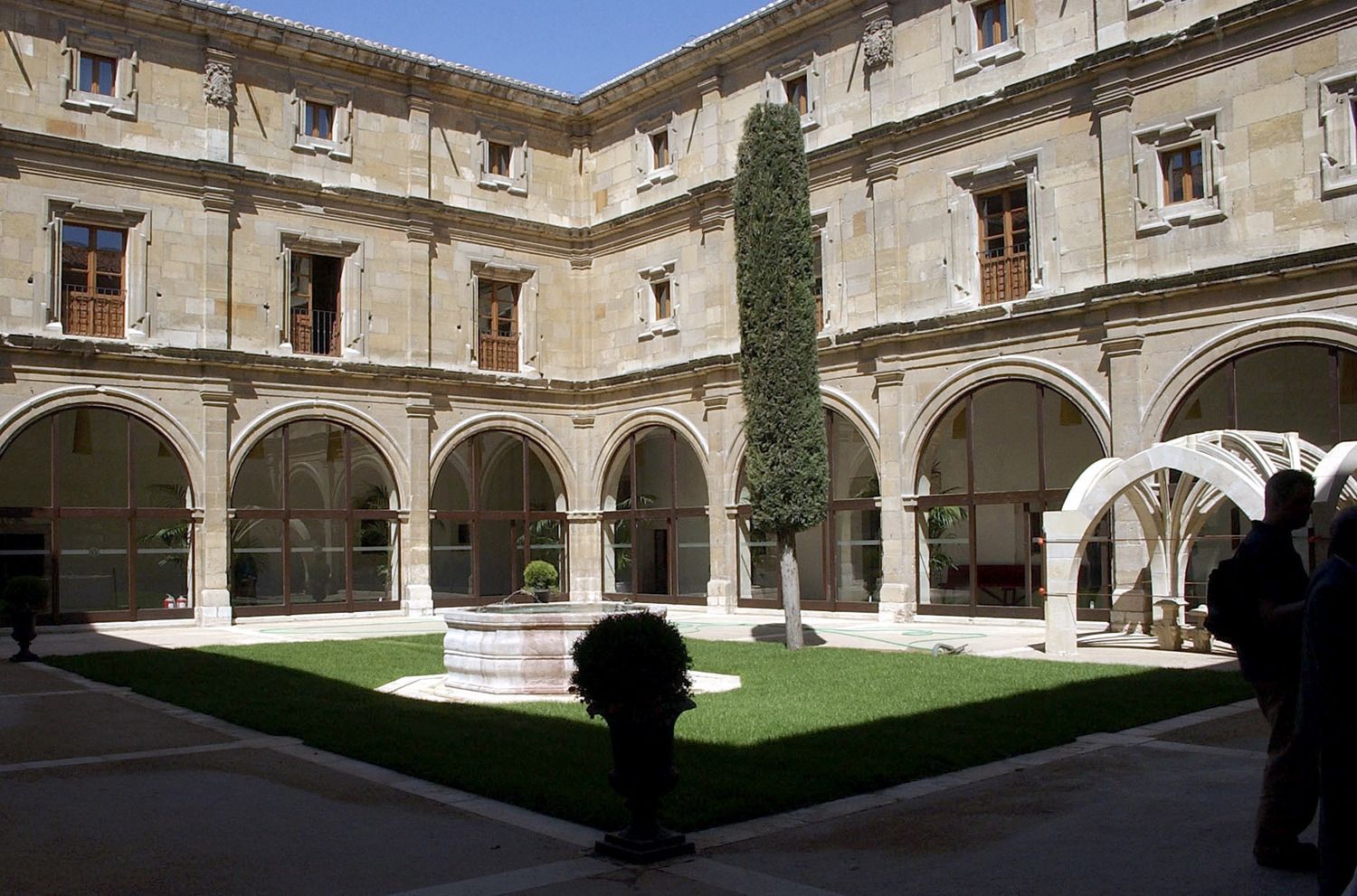 Claustro barroco de la Real Colegiata Basílica de San Isidoro en León | Peio García / ICAL
