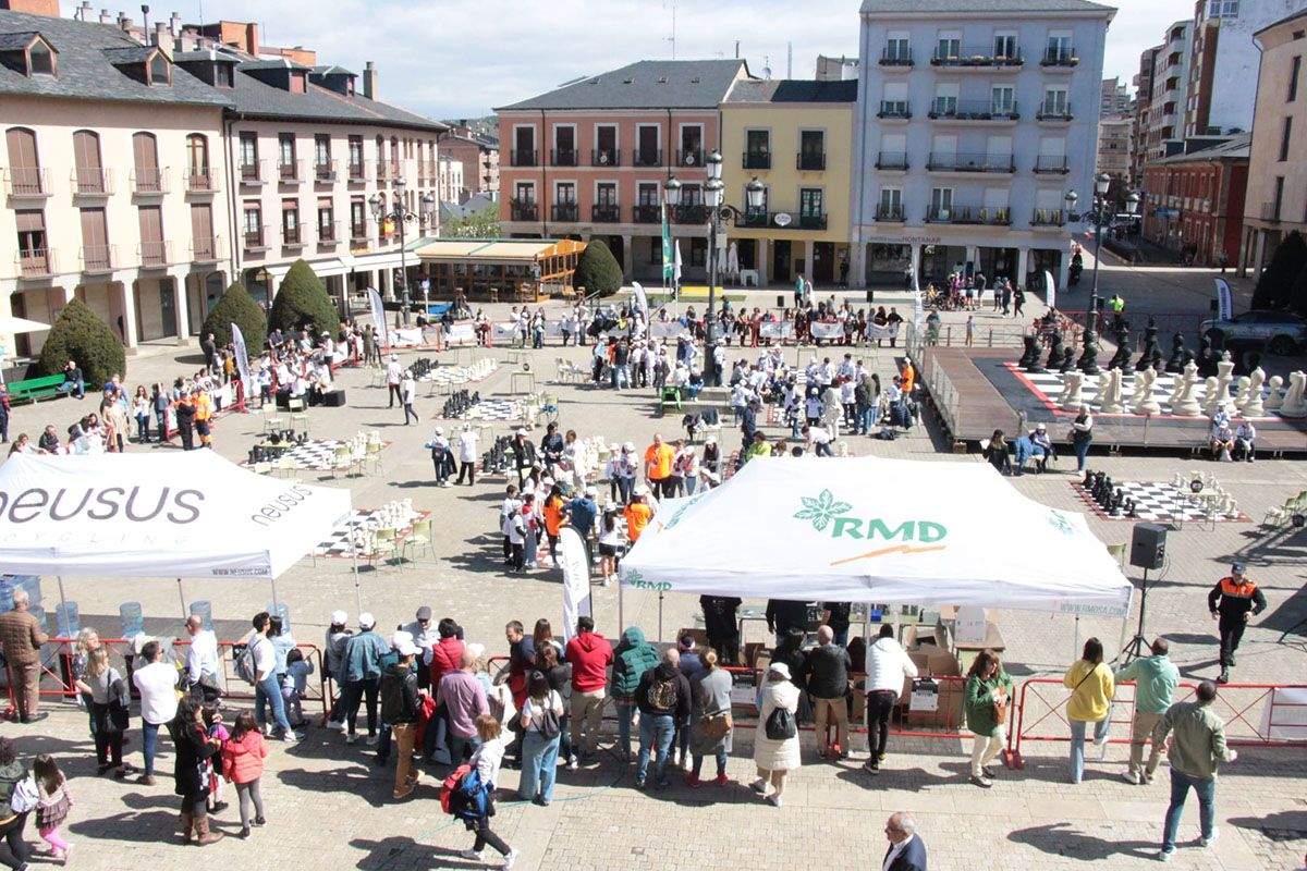 El torneo de ajedrez 'Pequeños Gigantes' se traslada a Camponaraya