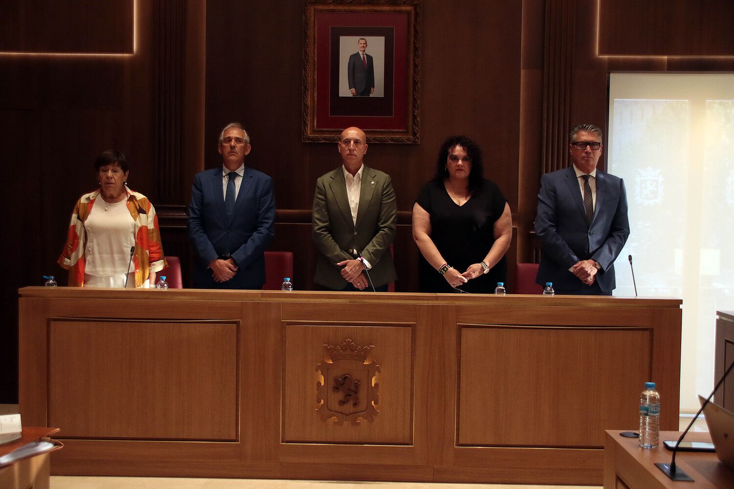 El Ayuntamiento de León celebra el pleno ordinario del mes de julio, en el que se aprobó el Presupuesto General para el presente ejercicio | Peio García / ICAL . 