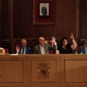 El Ayuntamiento de León celebra el pleno ordinario del mes de julio, en el que se aprobó el Presupuesto General para el presente ejercicio | Peio García / ICAL . 