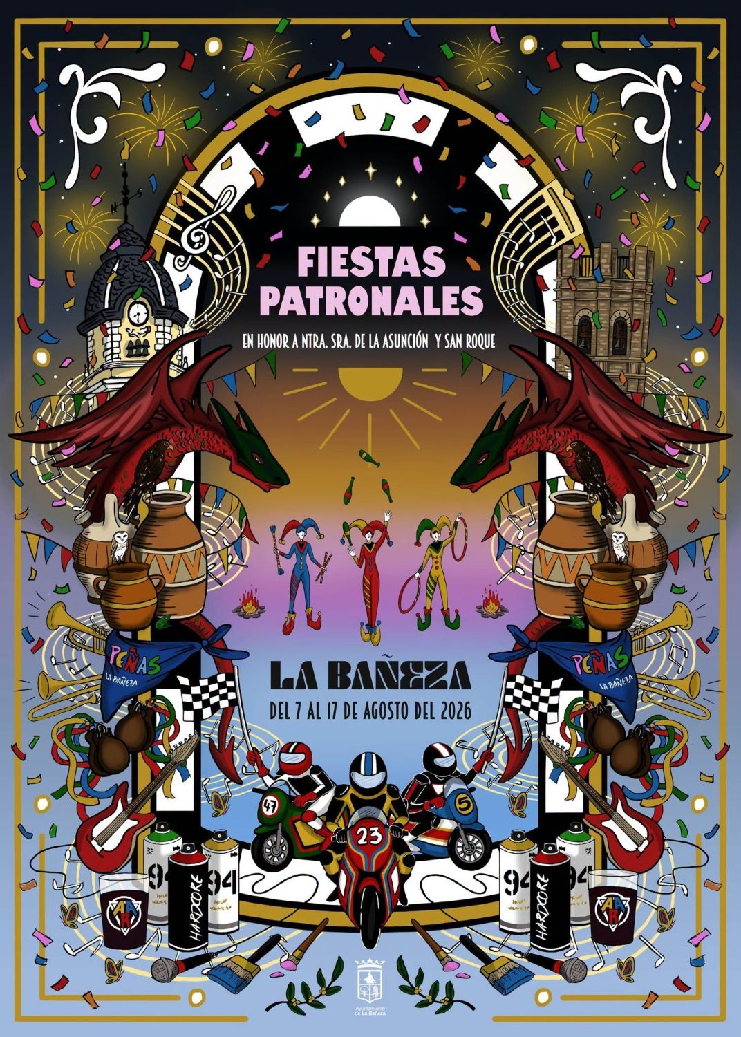 Cartel fiestas la bañeza