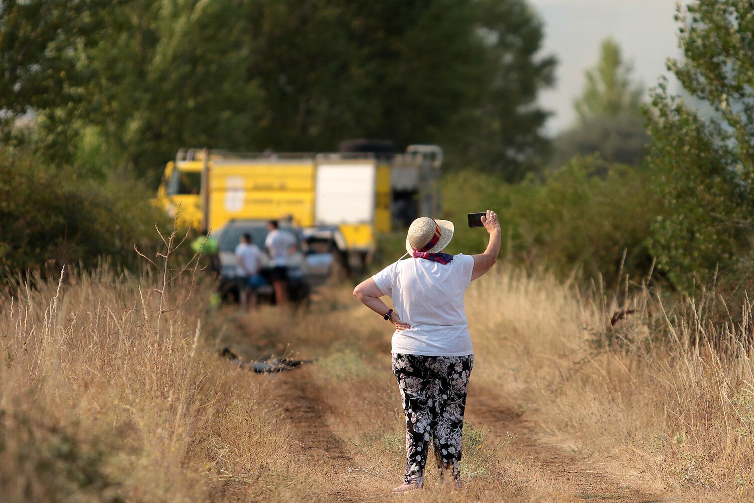 Incendio forestal en Cifuentes de Rueda, en el municipio de Gradefes (León) | Peio García / ICAL