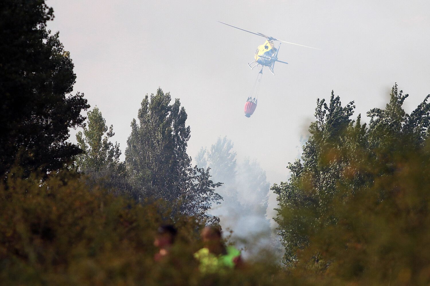 Incendio forestal en Cifuentes de Rueda, en el municipio de Gradefes (León) | Peio García / ICAL