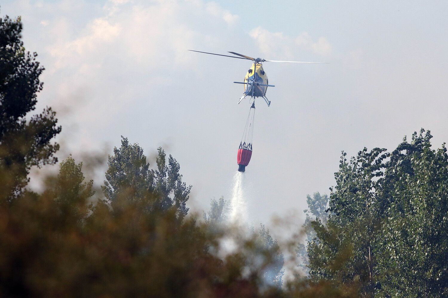 Incendio forestal en Cifuentes de Rueda, en el municipio de Gradefes (León) | Peio García / ICAL