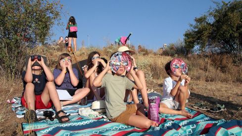 Casi dos minutos de oscuridad: Así vivió León el eclipse total de Sol | Peio García / ICAL