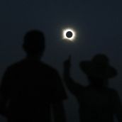 Casi dos minutos de oscuridad: Así vivió León el eclipse total de Sol | Peio García / ICAL